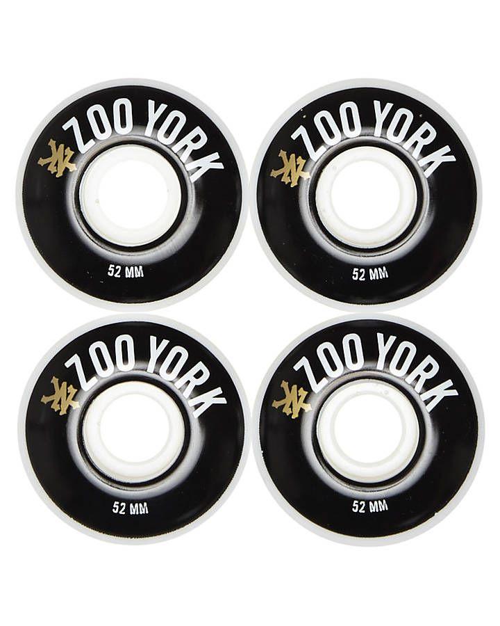 Skateboard Zoo York Logo - Zoo York 52Mm Photo Incentive Skate Wheels - Black | SurfStitch