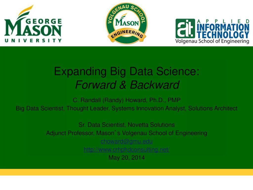 Forward and Backward C Logo - Expanding Big Data Science: Forward & Backward - ppt download