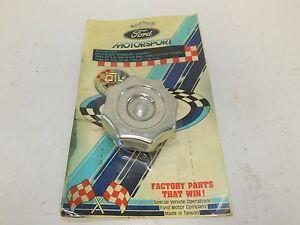 1987 Ford Motorsport Logo - New OEM 1985-1987 Ford Motorsport Oil Filler Fill Cap Screw In w ...