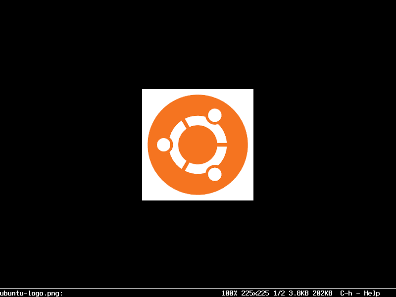 Forward and Backward C Logo - Install FIM (FrameBuffer Improved) on Ubuntu 18.04
