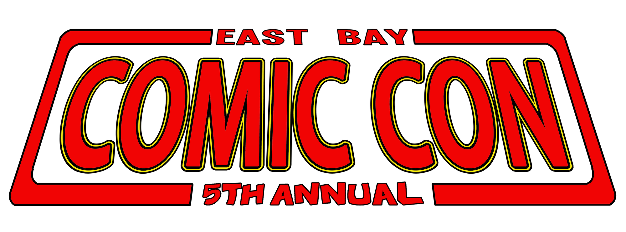 5th Comic Book Style Logo - EAST BAY COMIC-CON Comic Book and Fantasy shows