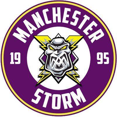 Purple Storm Logo - Manchester Storm