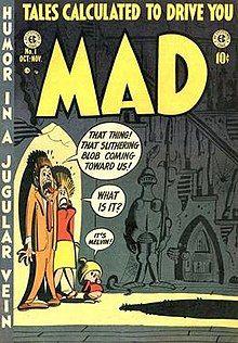 5th Comic Book Style Logo - Mad (magazine)