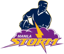 Purple Storm Logo - Manila Storm