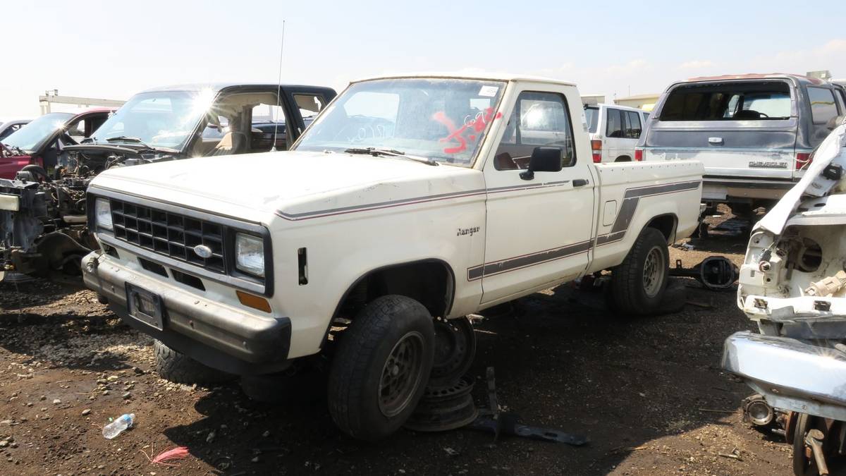 1987 Ford Motorsport Logo - Junkyard Treasure: 1987 Ford Ranger