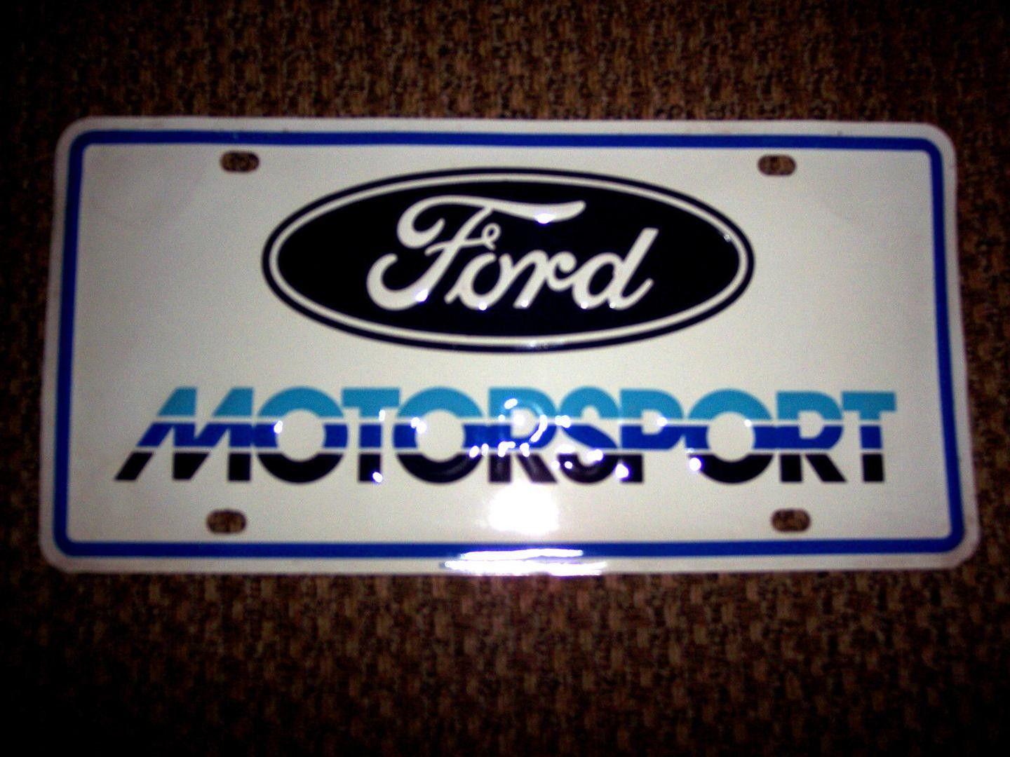 1987 Ford Motorsport Logo - Ford Motorsports Tag | #1790651682