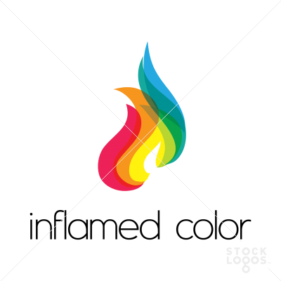 Amber Colored Logo - 40 rainbow colored logo designs | Logos | Pinterest | Logo design ...