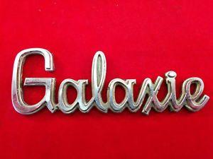 60s Ford Logo - Vintage Ford Galaxie Emblem Script Badge OEM Chrome 60's 70's | eBay