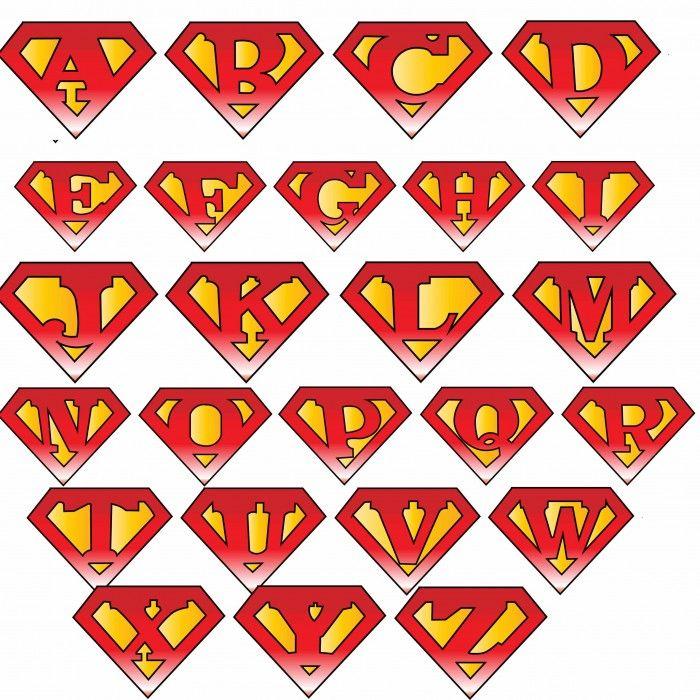 J Superman Logo - Free Superman Symbol With Different Letters, Download Free Clip Art