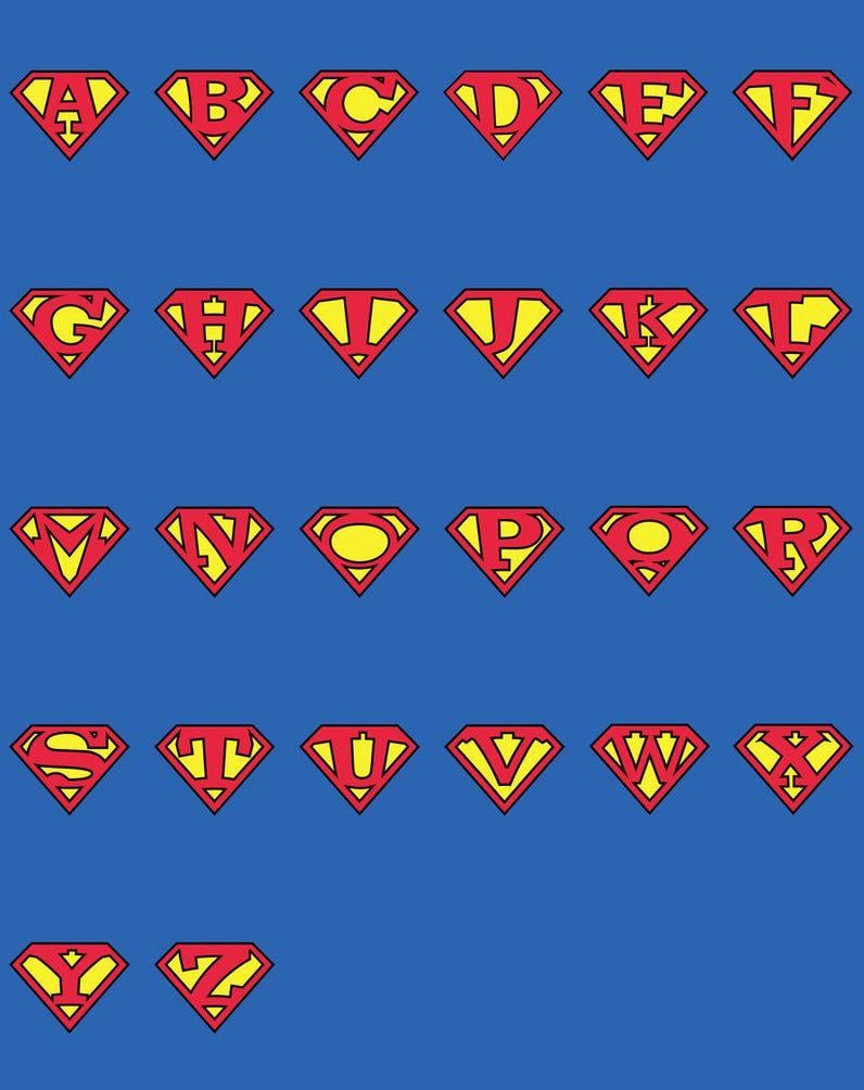 J Superman Logo - Free Superman Letters, Download Free Clip Art, Free Clip Art