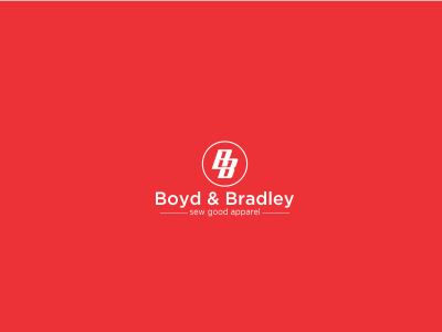 Designer Apparel Logo - Boyd And Bradley Clothing Logo Design By Akbar Rhadit. Logo