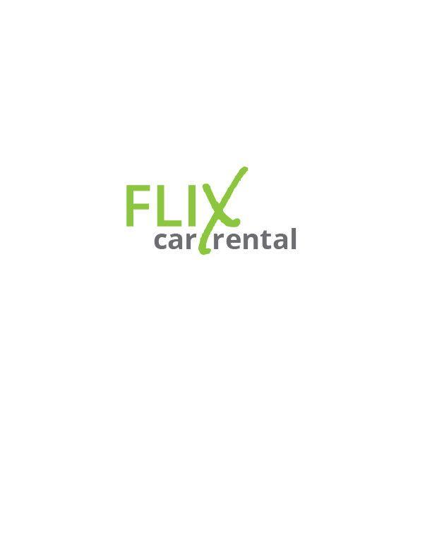 Flix Logo - Entry by greenappleDsign for New Logo for Flix Rent A Car