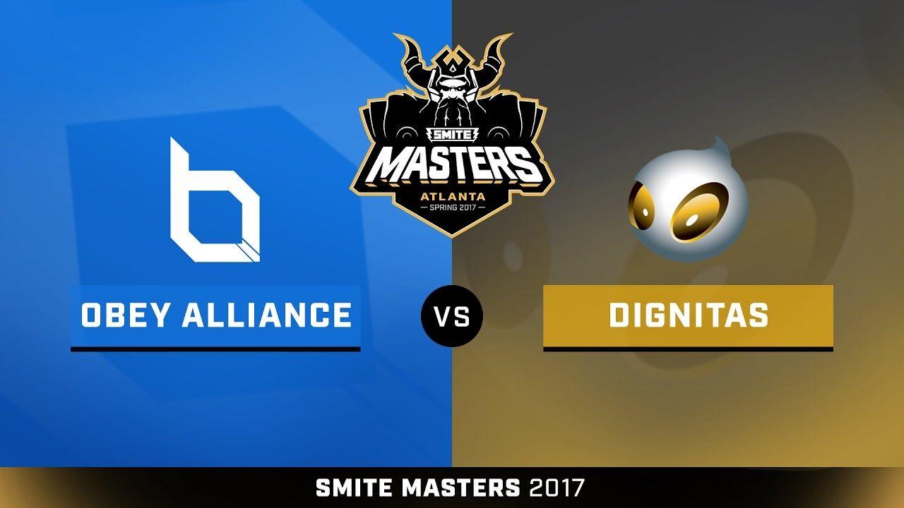 Team Obey Logo - SMITE Masters Spring 2017 Finals Obey Alliance vs Team Dignitas Game
