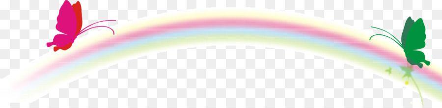 Rainbow Butterfly Logo - Rainbow Euclidean vector Logo Butterfly vector png