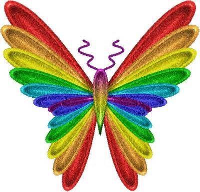 Rainbow Butterfly Logo - Rainbow Butterfly Logo Image. Colors of the Rainbow