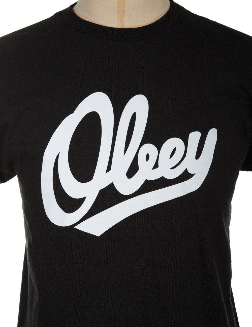Team Obey Logo - Obey Clothing Team Obey T Shirt From Fat Buddha