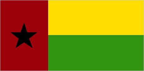 Red Yellow Green Star Logo - Flag Of Guinea Bissau