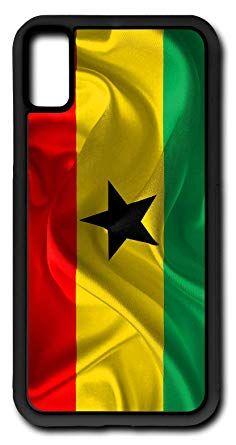 Red Yellow Green Star Logo - Amazon.com: iPhone X Case Ghana Country Flag Red Yellow Green Black ...