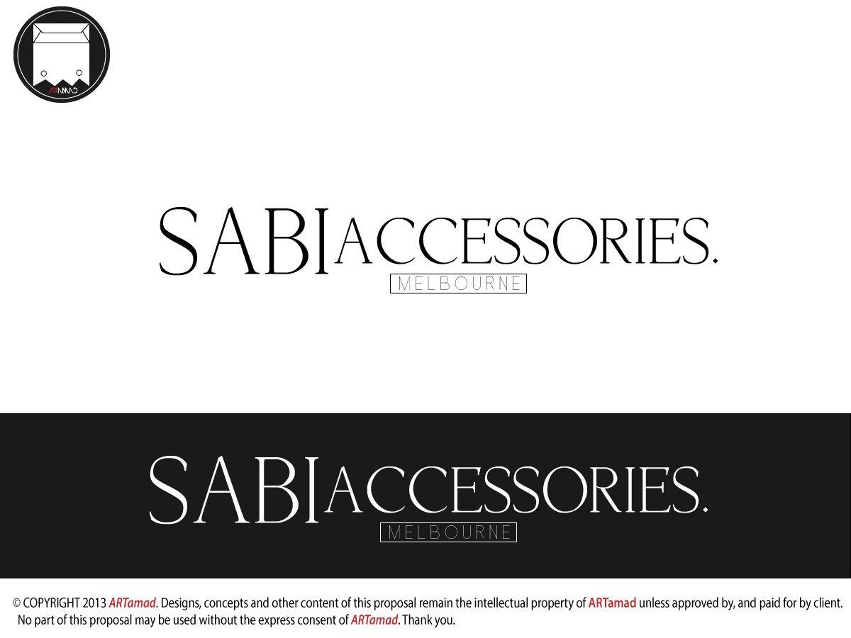 Express Fashion Logo - Fashion Logo Design for Sabi Accessories, Melbourne