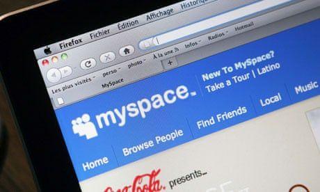 Myspace Original Logo - Myspace sold for $35m in spectacular fall from $12bn heyday ...