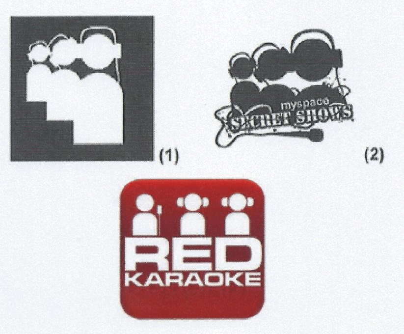 Myspace Original Logo - Similitudes de logo en Red Karaoke y MySpace. Fuente: Elaboración ...