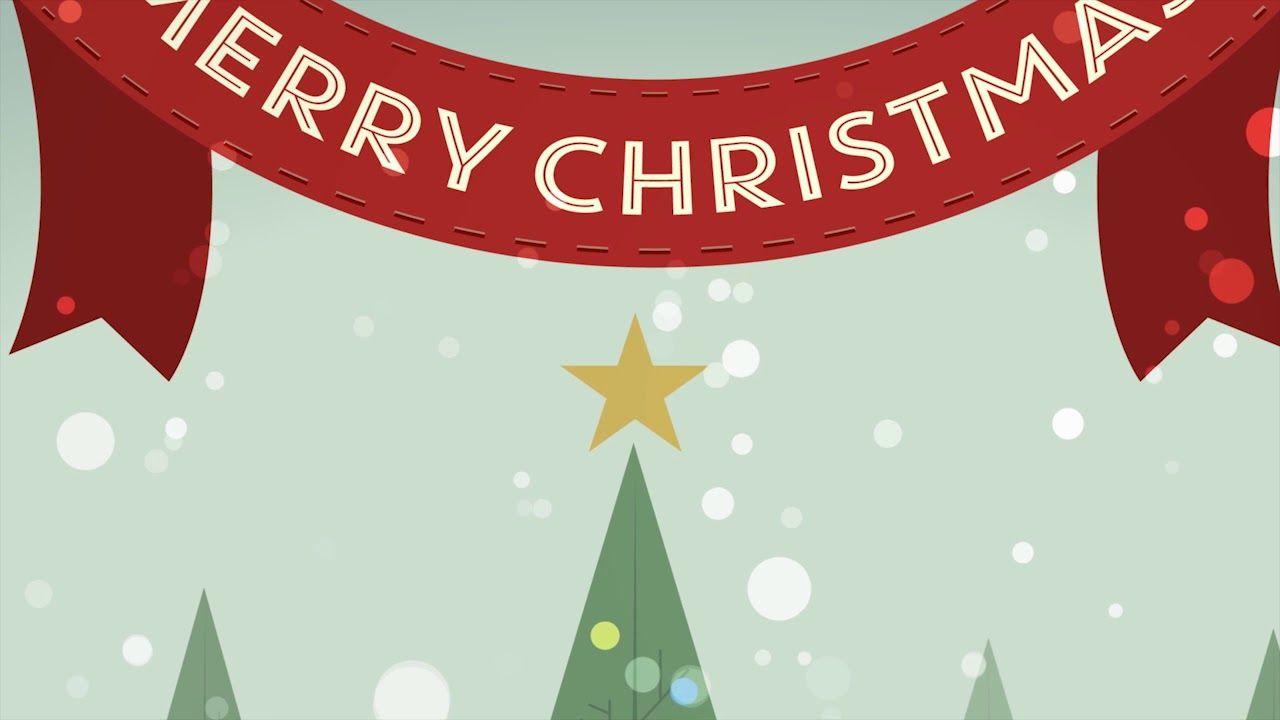 Merry Christmas Logo - Christmas Background Instrumental Music For Videos, Merry Christmas