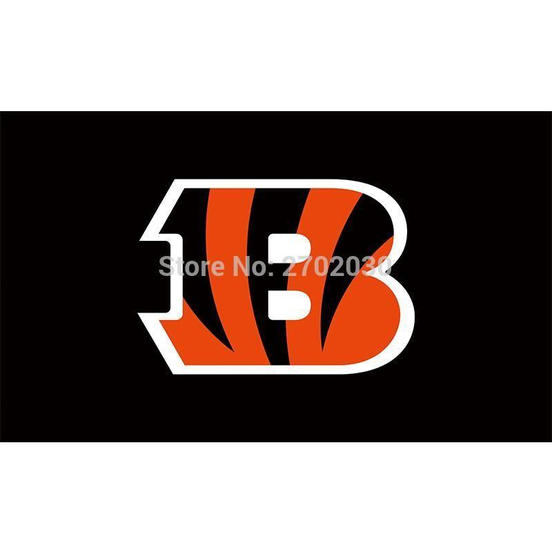 Bengals B Logo - Black Cincinnati Bengals B Logo Flag Super Bowl Champions Football ...