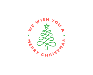 Merry Christmas Logo - Logopond - Logo, Brand & Identity Inspiration (We Wish You A Merry ...
