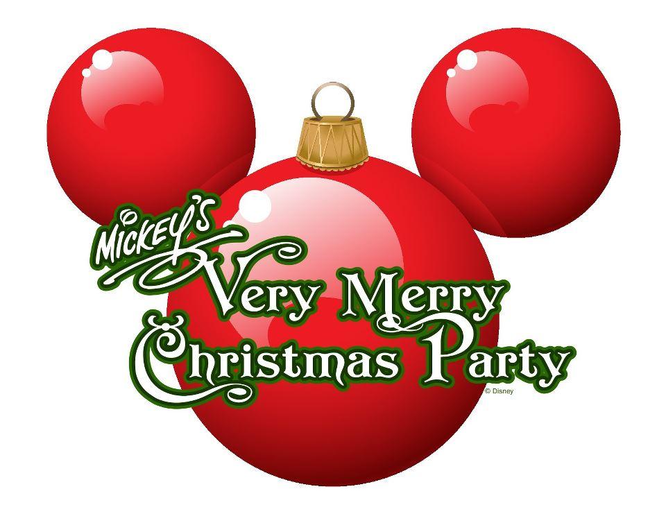 Merry Christmas Logo - Mickey's Very Merry Christmas Party Logo - On the Go in MCO