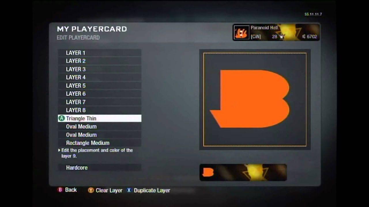 Bengals B Logo - Black Ops How to - Cincinnati Bengals B logo - YouTube