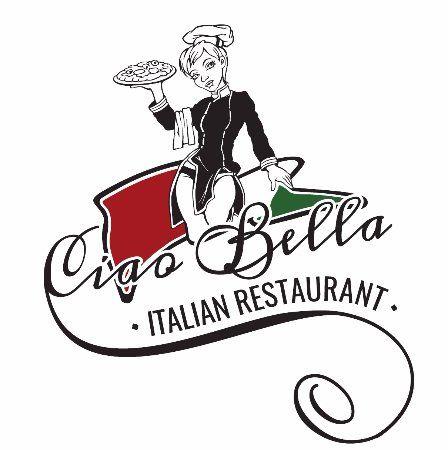 Italian Restaurant Logo - Logo of Ciao Bella Italian Restaurant and Pizza, Kettering