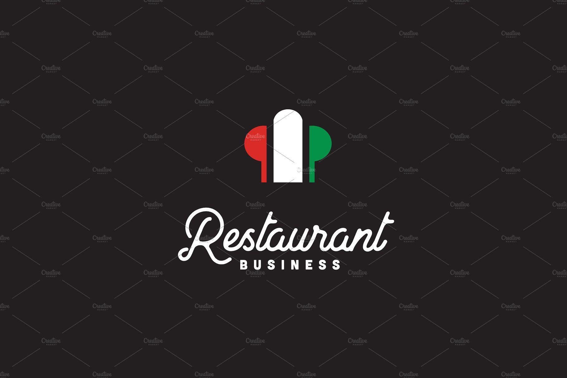 Italian Restaurant Logo - Italian Restaurant logo design ~ Logo Templates ~ Creative Market