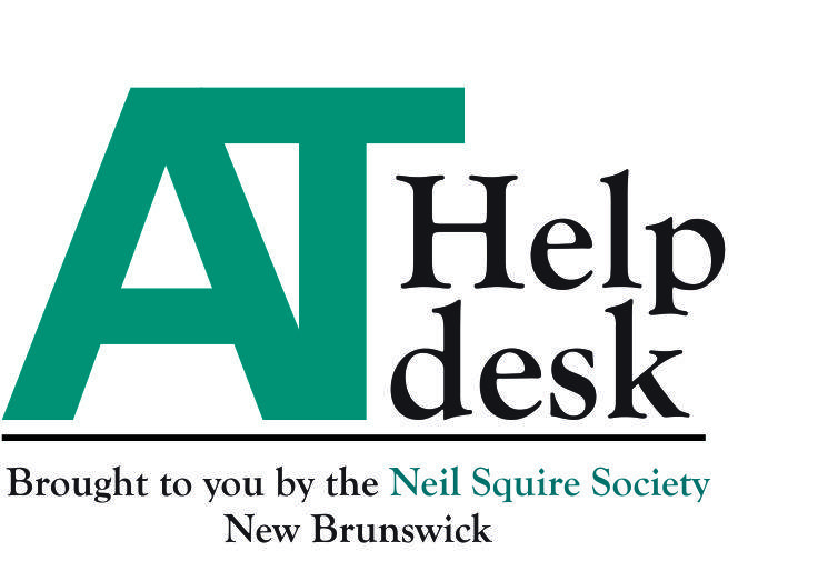 Help Desk Logo - AT Helpdesk Logo with NSS line Squire Society Neil Squire Society