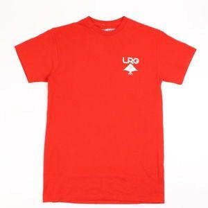 LRG Tree Logo - LRG Mens Tree Logo S/S T-Shirt Red Size L New | eBay