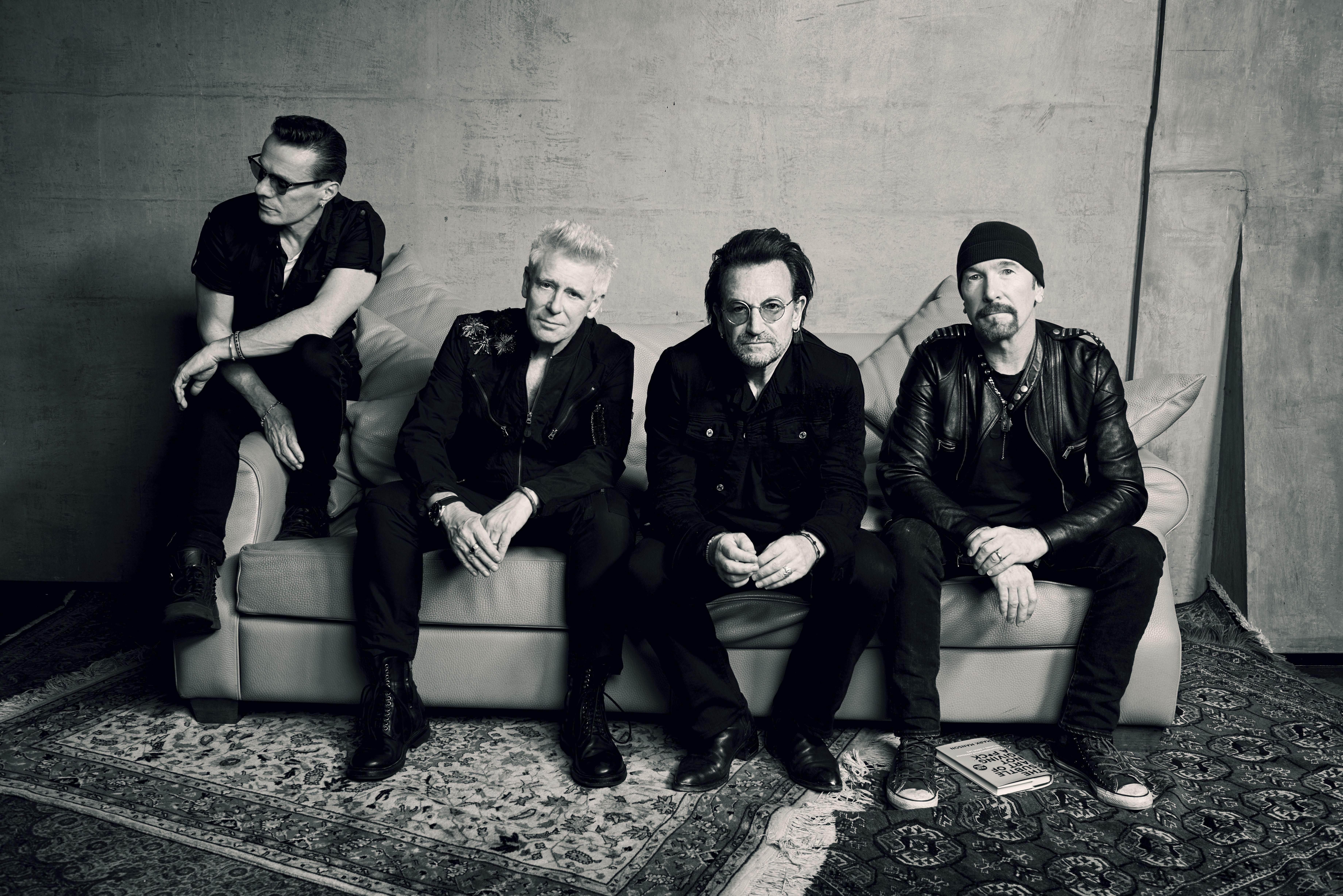 U2 Black and White Logo - U2's Stage Director Breaks Down Band's 'Experience' Tour – Rolling Stone