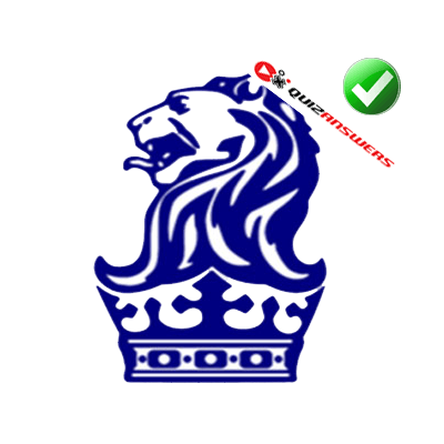 Blue Lion Crown Logo - Blue Lion Crown Logo - Logo Vector Online 2019