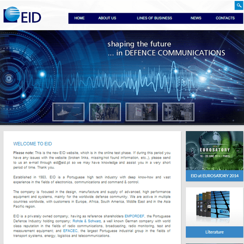 Portuguese Corporation Tech Logo - EID High Tech Industries In Portugal
