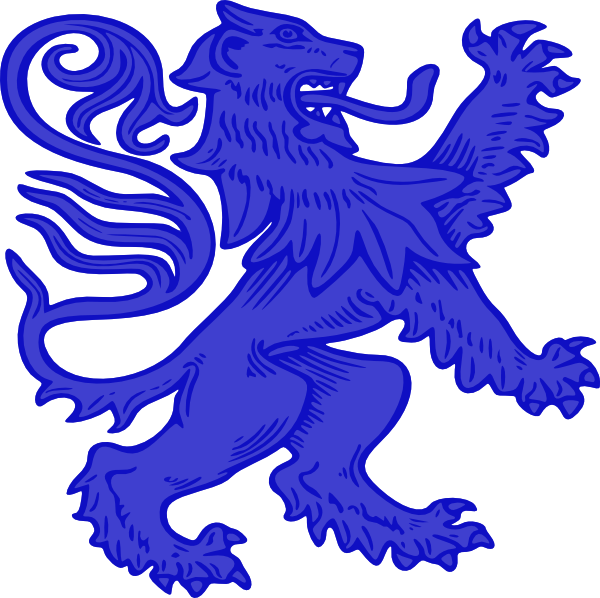 Blue Lion Crown Logo - Blue Lion Logo With Crown