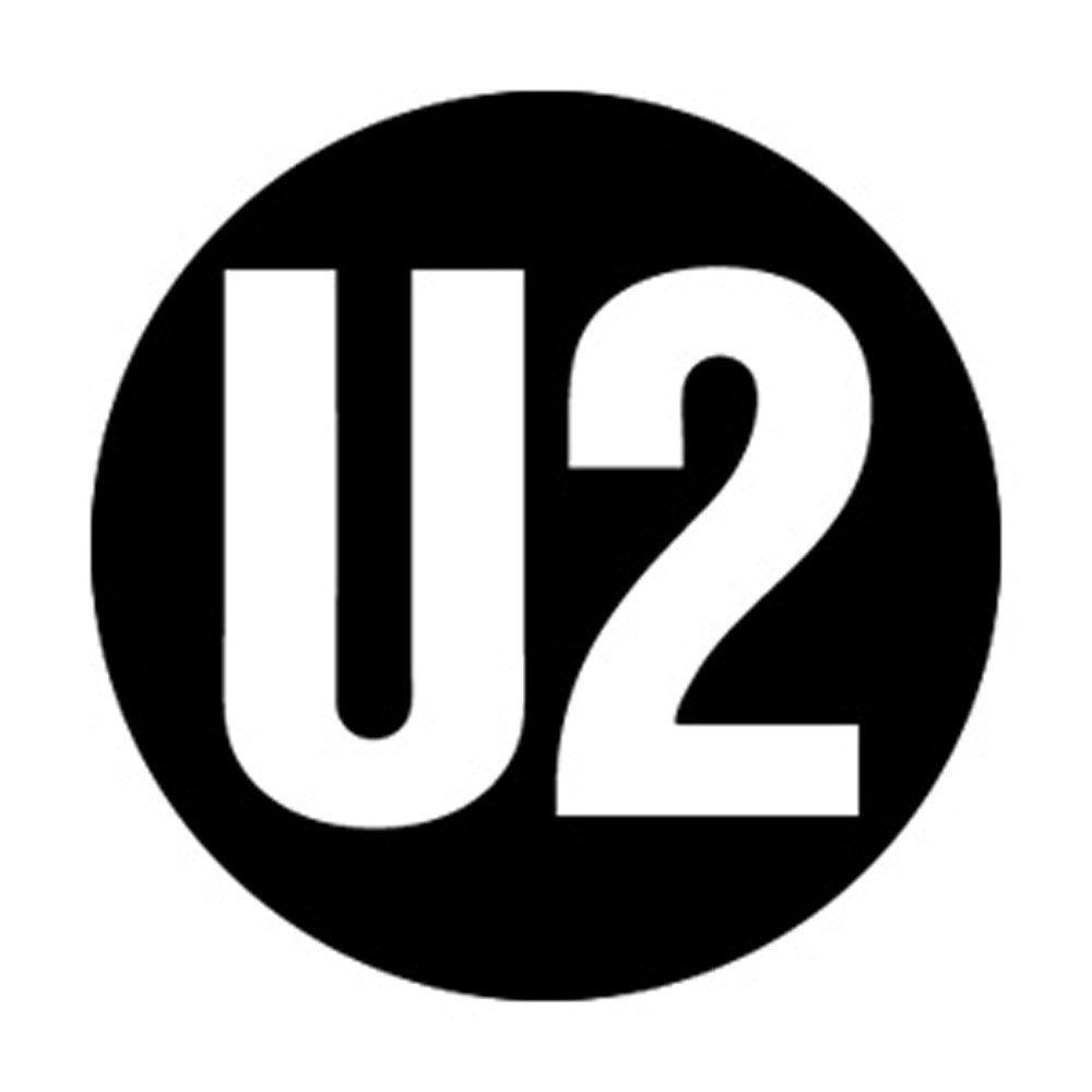 U2 Black and White Logo - Amazon.com : C&D Visionary U2 Logo 1 Button, 6 Piece, B 4991