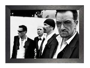 U2 Black and White Logo - U2 - 13 Irish Rock Band Dublin Poster Music Star Photo Bono Edge ...