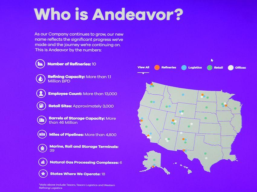 Andeavor Logo - Tesoro today 