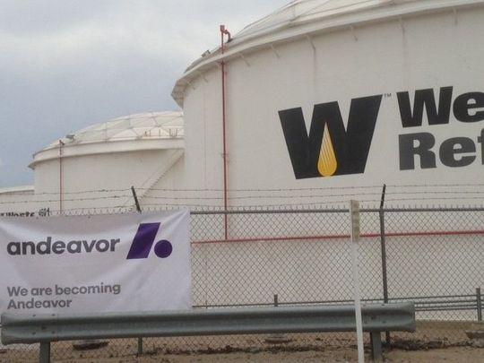 Andeavor Logo - Tesoro completes $5.8 billion purchase of Western Refining