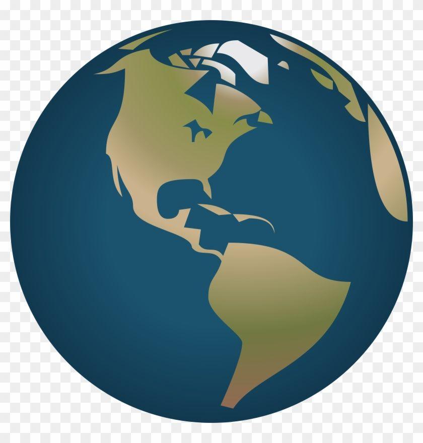 Simple Globe Logo - Simple Globe Clipart - Stop Global Warming Posters - Free ...