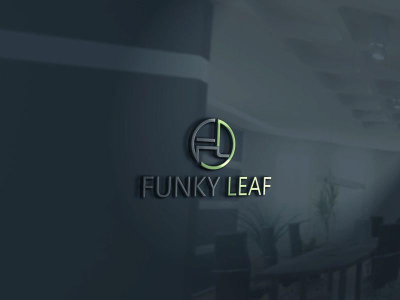 Funky Car Logo - Modern, Upmarket, It Company Logo Design for Funky Leaf