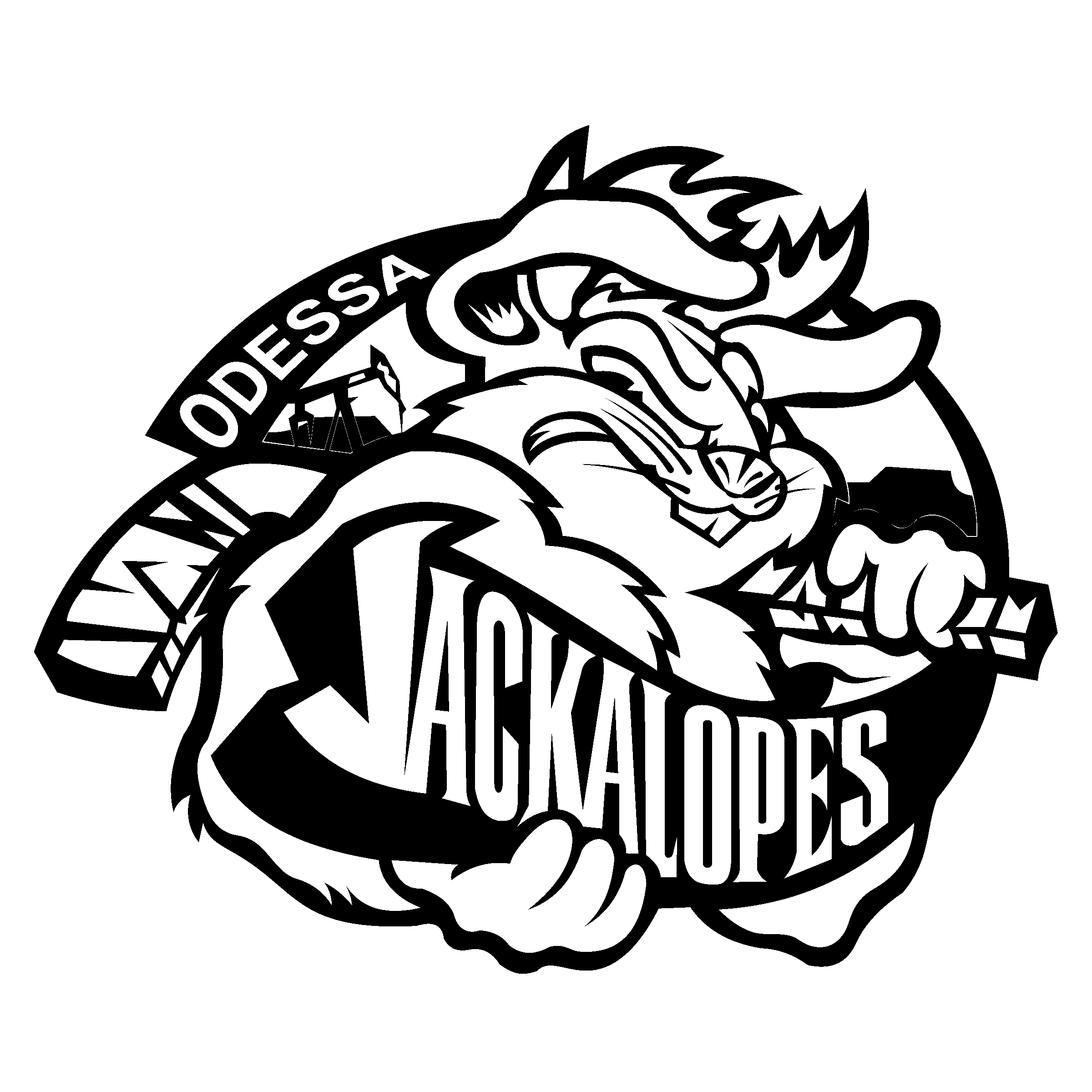 Odessa Jackalopes Logo - Odessa Jackalopes Logo PNG Transparent & SVG Vector - Freebie Supply