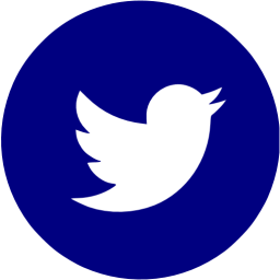 Blue Twitter Logo - Navy blue twitter 4 icon navy blue social icons