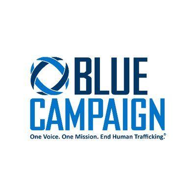 Blue Twitter Logo - DHS Blue Campaign