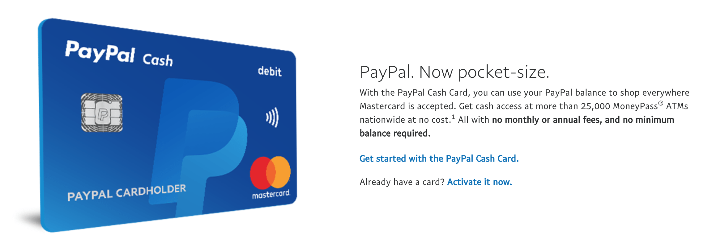 PayPal Debit 2017 Logo - Paypal Releases New Debit Card with No Monthly Fees - Doctor Of Credit