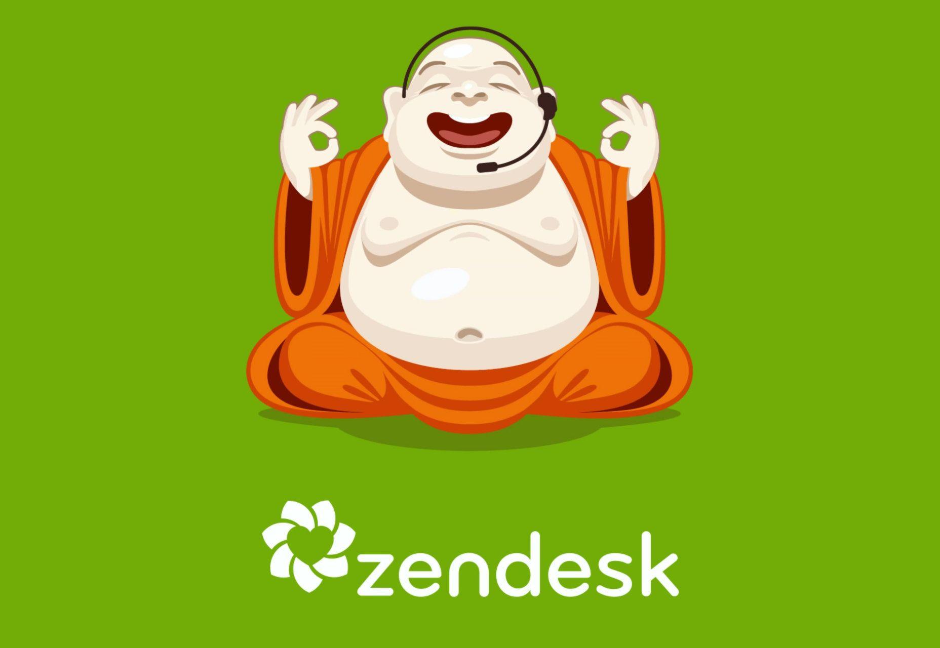 Zen Buddha Logo - Zendesk releases a new logo