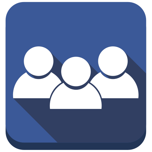 Facebook Square Logo - Facebook, facebook group, group icon